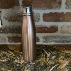 Rose gold water bottle